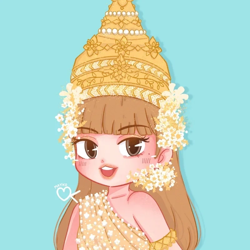 Hình ảnh lisa chibi lung linh