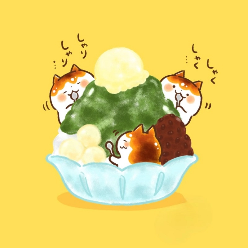 Yêu ngay con mèo chibi cute xinh xắn dễ thương