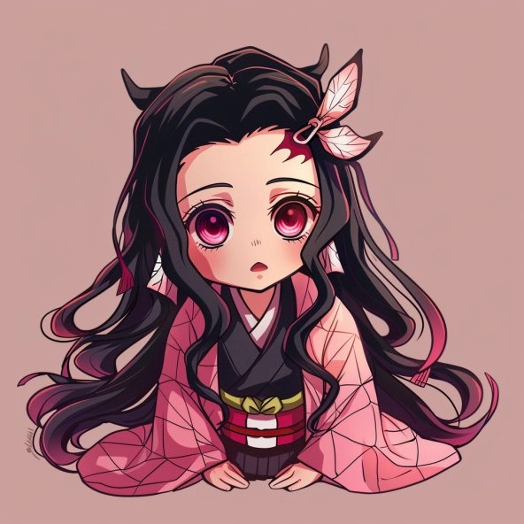 Khám phá nezuko chibi cute đơn giản dễ vẽ
