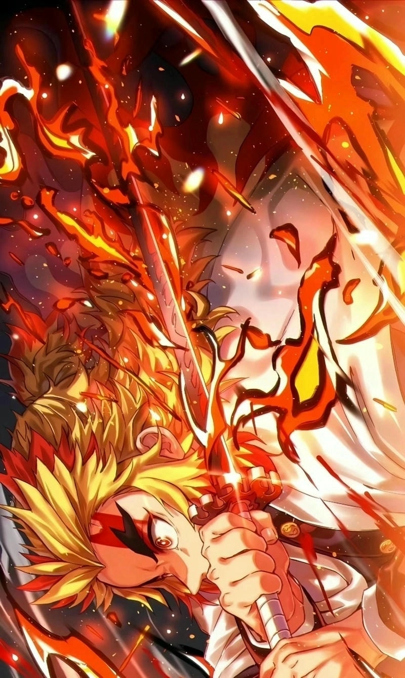 Tình bạn kiên cường của tanjiro x rengoku