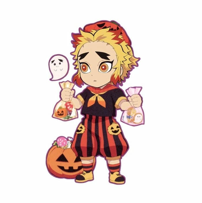 Tạo fanart akaza x rengoku chibi đầy thú vị