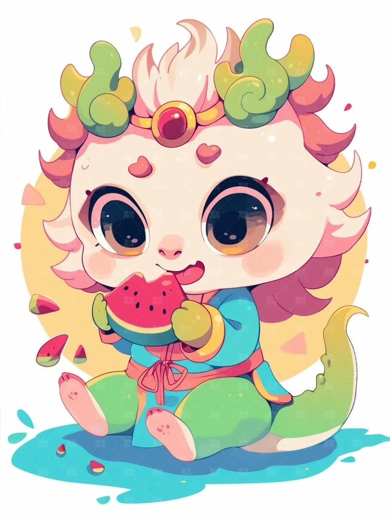 Con rồng chibi ngộ nghĩnh tạo niềm vui bất tận