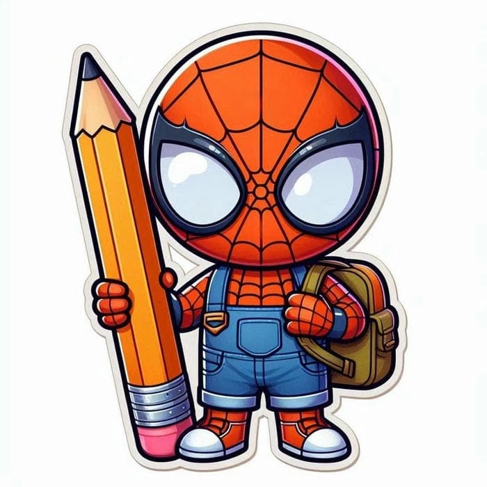 Tải ngay ảnh spider man chibi độc đáo cho bạn