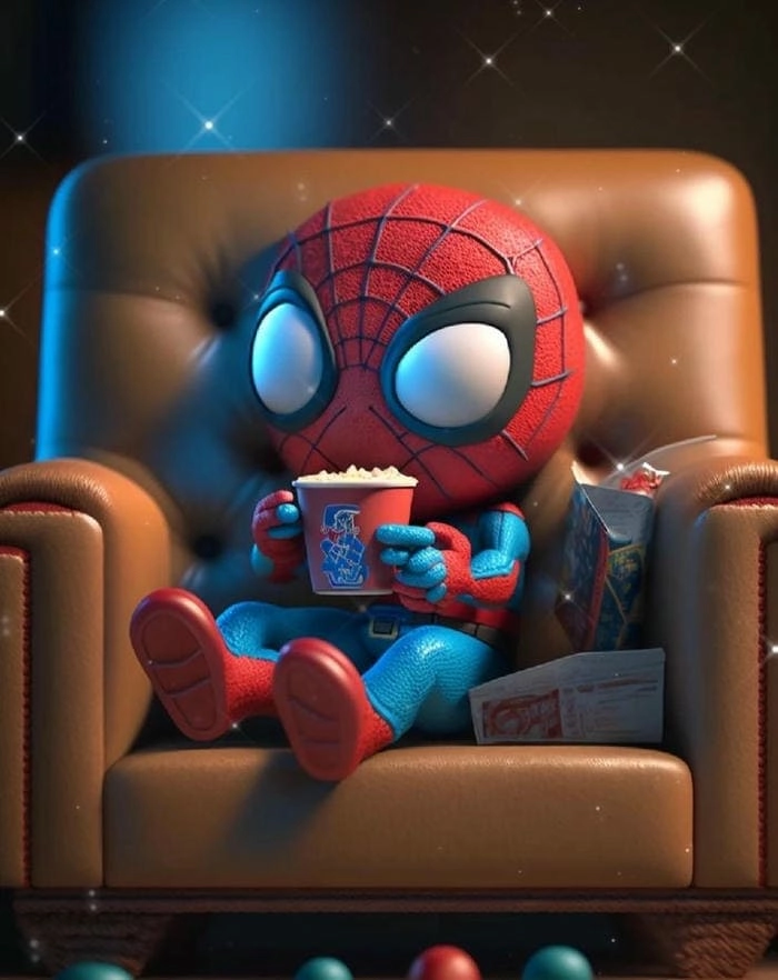 Khám phá chibi spiderman and spider gwen siêu cute