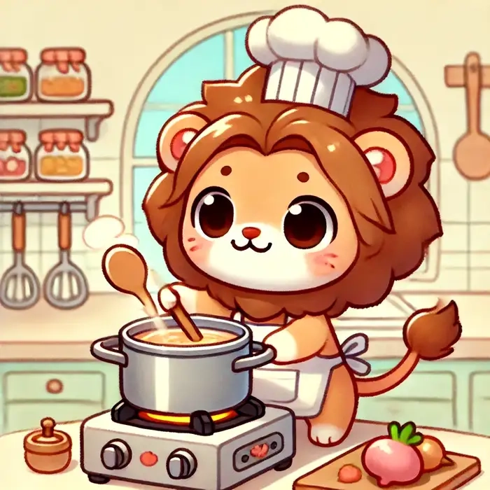 Khám phá hình ảnh sư tử chibi dễ thương cho bạn