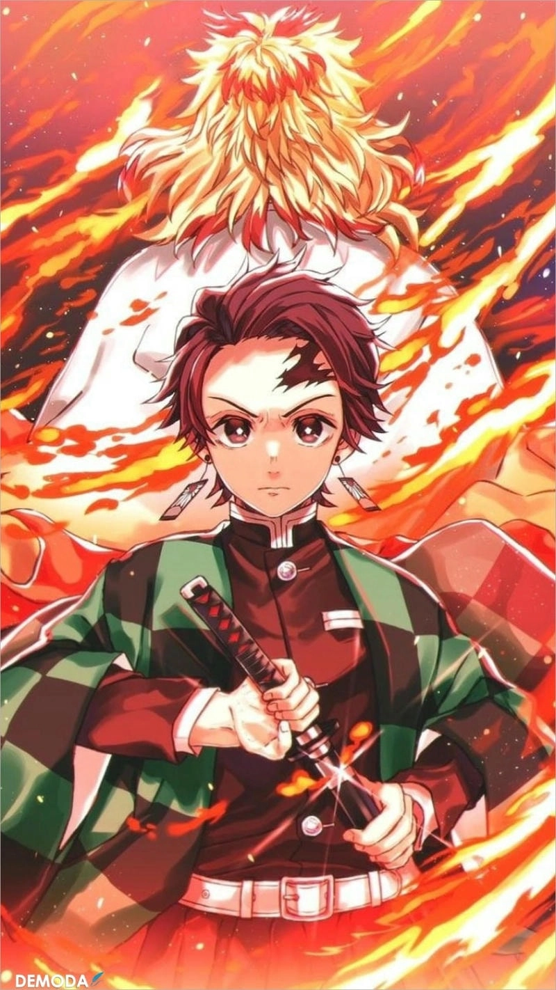 Ngắm tạo hình ấn tượng trong thế giới tanjiro anime