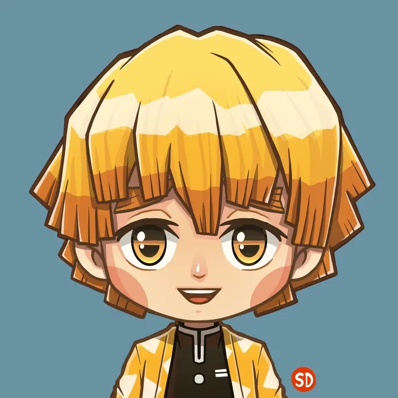 Chia sẻ bộ ảnh thanh gươm diệt quỷ chibi siêu xịn