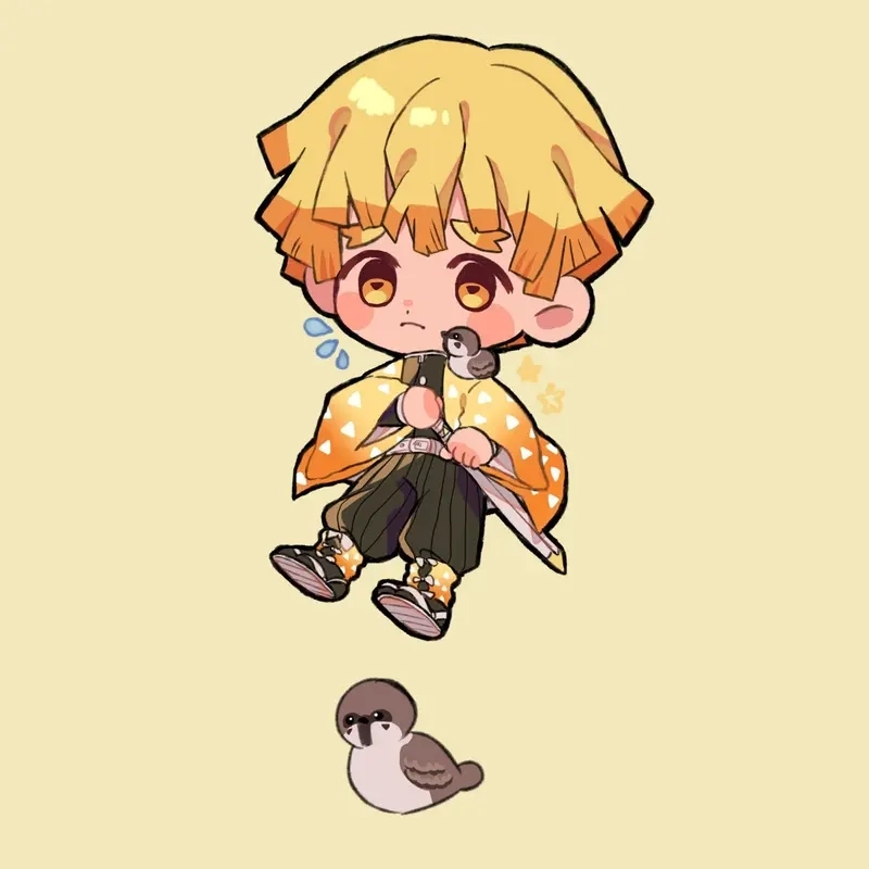 Ngất ngây chibi cute hình ảnh thanh gươm diệt quỷ chibi