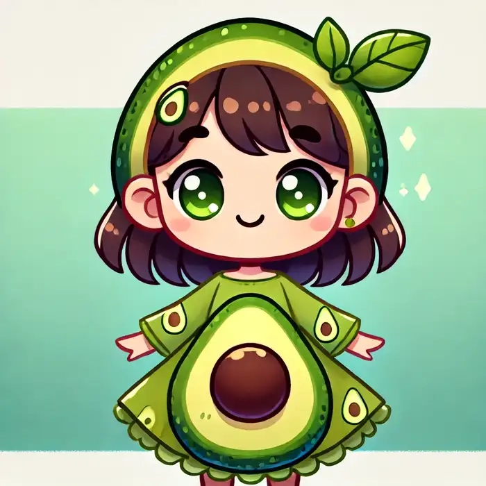 Bé yêu thích chibi trái cây đáng yêu trong từng nét vẽ