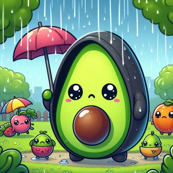 Khám phá bộ sưu tập chibi bơ siêu dễ thương và vui nhộn