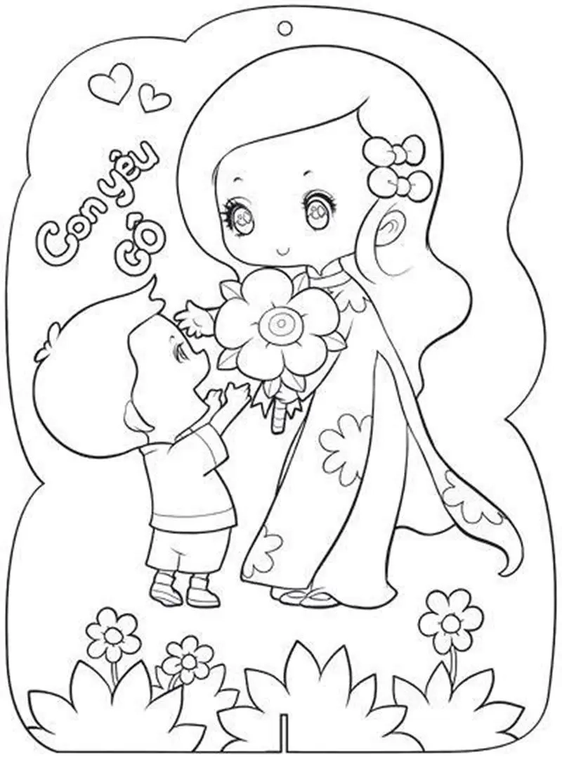 Tìm kiếm tranh 20/10 ý nghĩa tặng mẹ và cô giáo