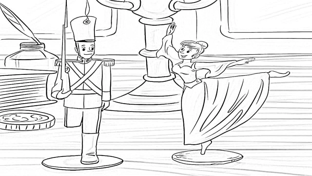 Khám phá tranh tô màu chú lính chì đẹp cho bé thỏa sức sáng tạo