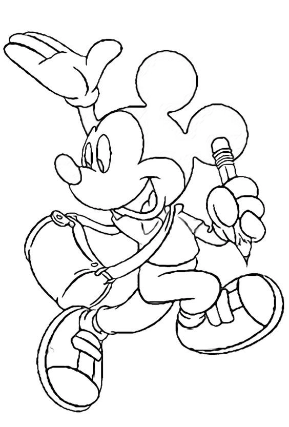 Khám phá tô màu chuột mickey và vịt donald ngộ nghĩnh