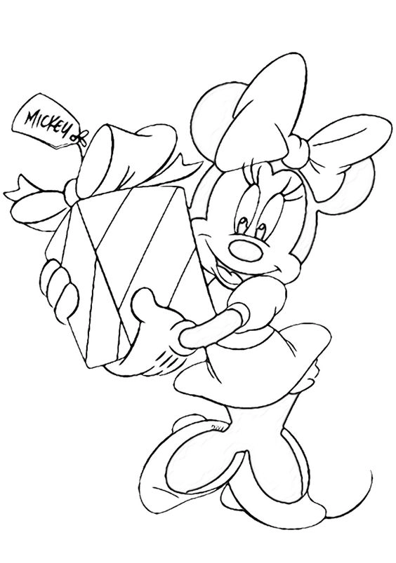 Tạo niềm vui với tô màu chuột mickey và minnie đáng yêu