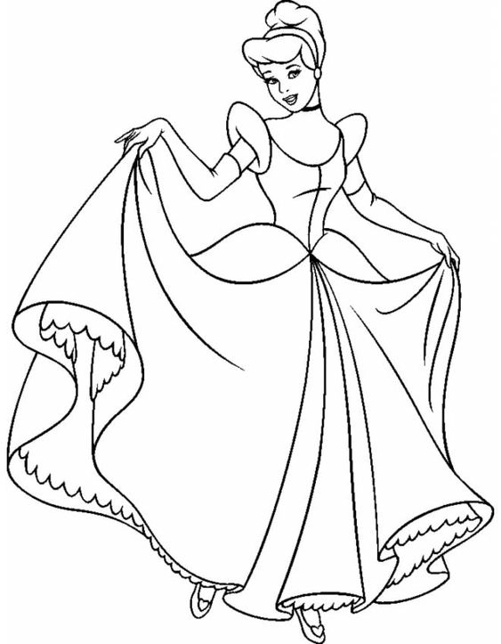 Thỏa sức sáng tạo với tranh tô màu công chúa chibi dễ thương