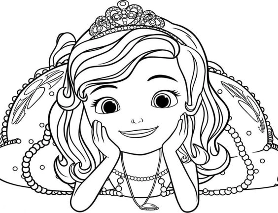 Tô màu công chúa mang đến niềm vui và sự sáng tạo cho các bé gái