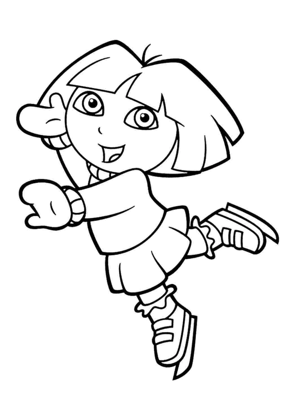 Dora the Explorer tô màu cùng bạn bè vui hết nấc