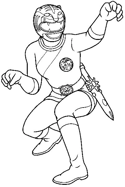 Hãy thử sức với tranh tô màu siêu nhân gao xanh vui nhộn