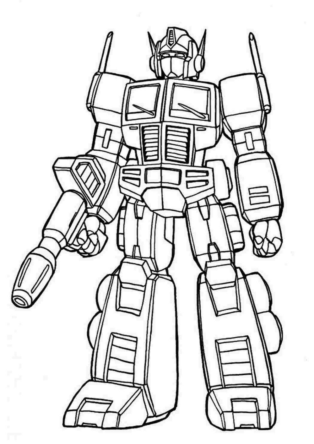 Tải tranh tô màu Transformers miễn phí cho mọi lứa tuổi