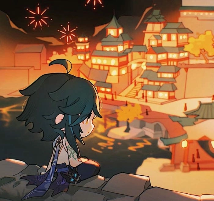 Sưu tầm chibi xiao cute cho trang cá nhân thêm sinh động