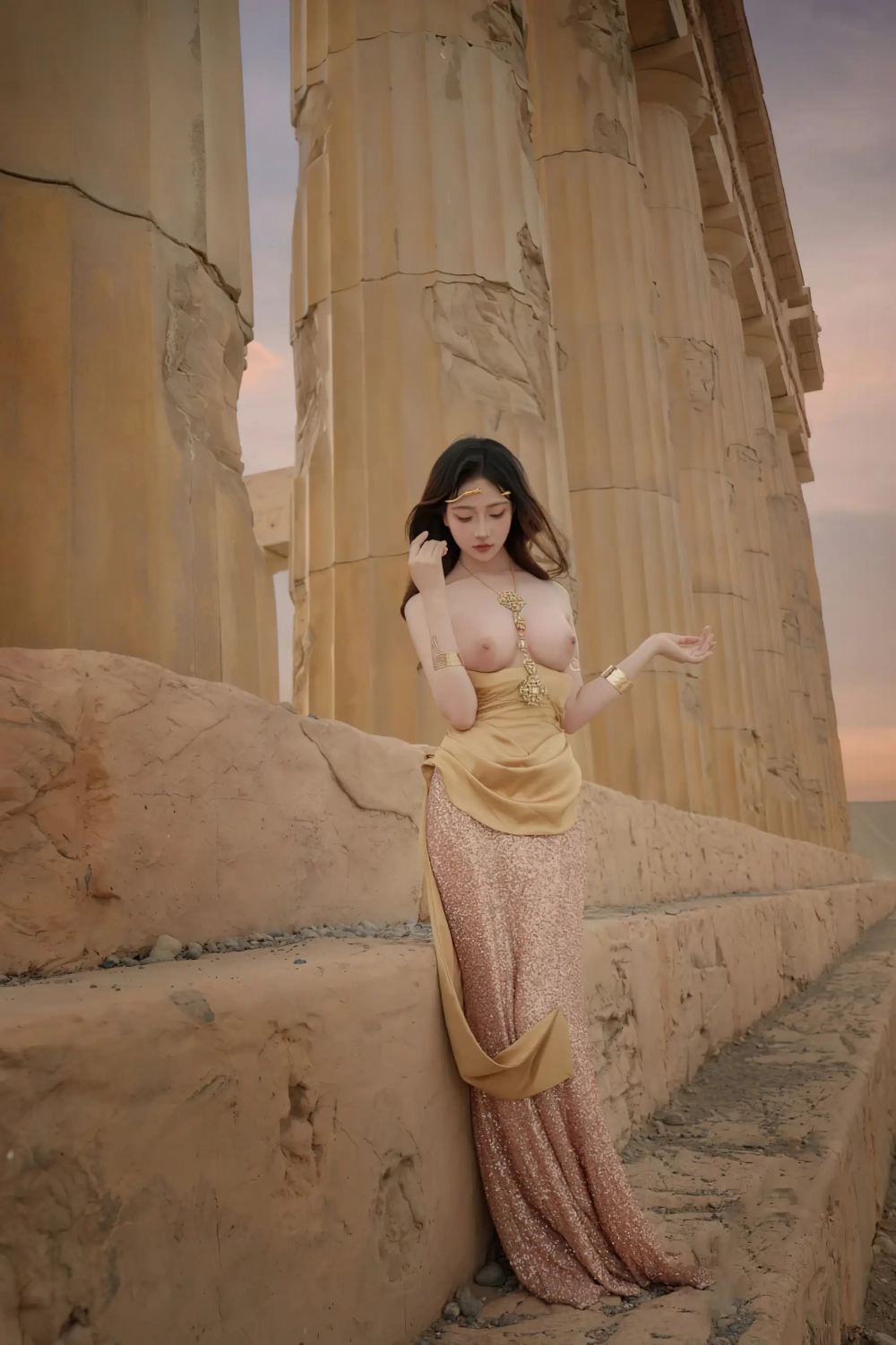 Gái xinh vú bự show thể hiện nét đẹp sexy quyến rũ đầy sức hút.