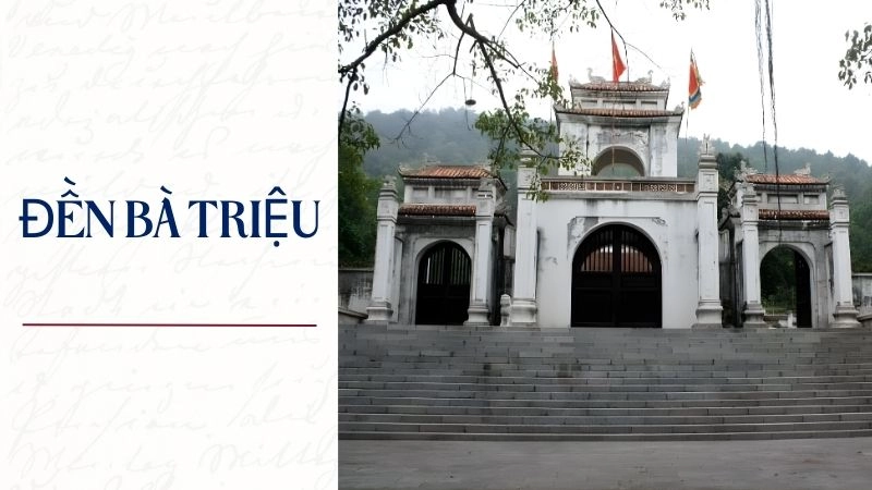 Đền Bà Triệu và bài ca hào hùng vùng đất Cửu Chân