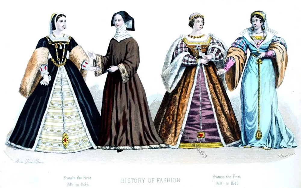 Trang phục thời phục hưng nam giới phổ biến với áo choàng ngắn và quần túm