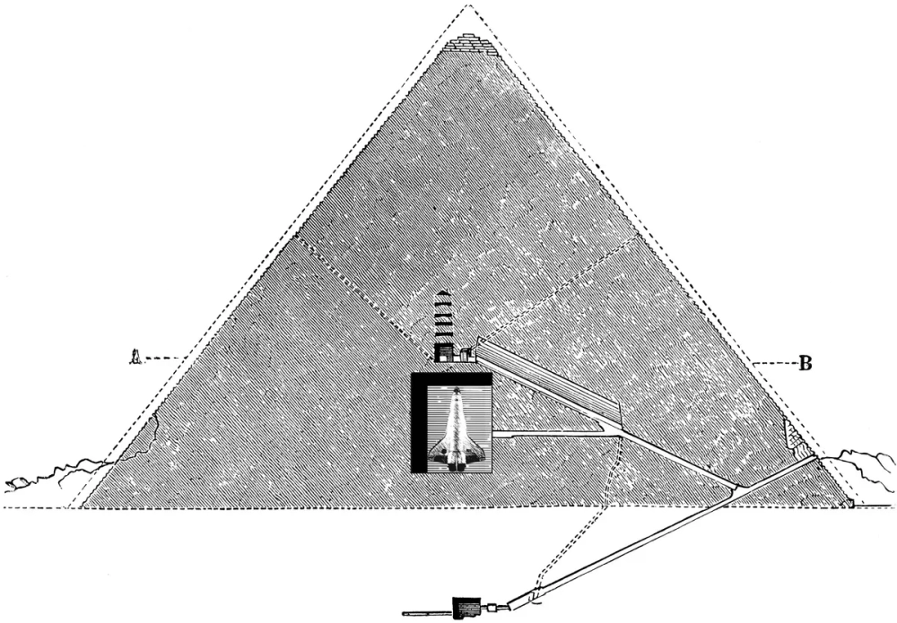 Những căn phòng bí mật bên trong kim tự tháp Ai Cập còn nguyên vẹn