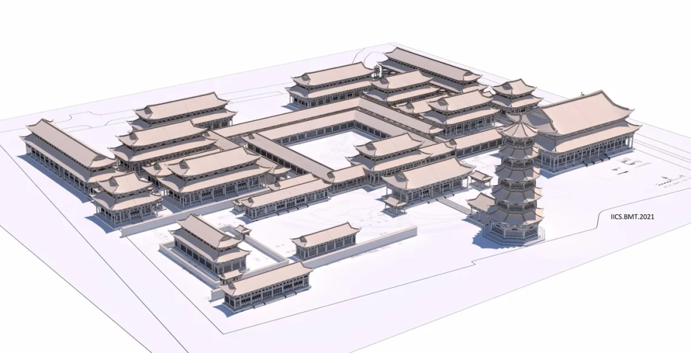 So sánh hình ảnh Hoàng thành Thăng Long xưa và nay tại khu di tích